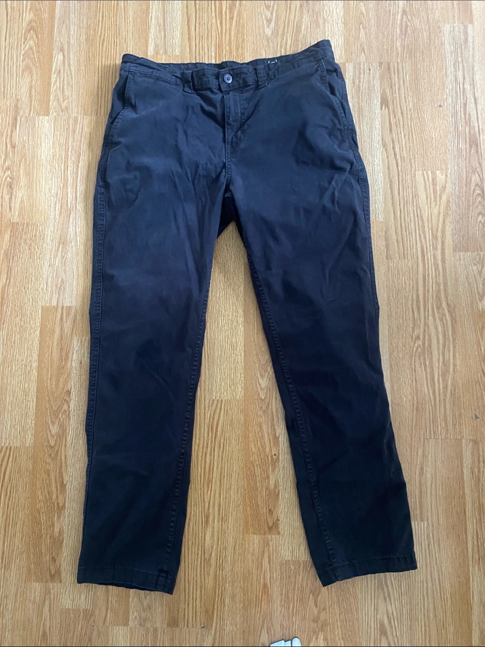 5 for $25! Men's Black Casual Chino Pants